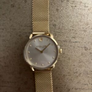 Gold Mesh Strap Women's Watch